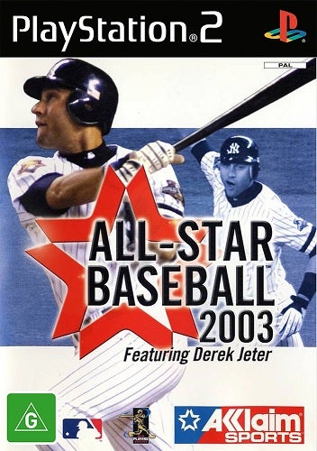 Acclaim All Star Baseball 2003 Featuring Derek Jeter Refurbished PS2 Playstation 2 Game